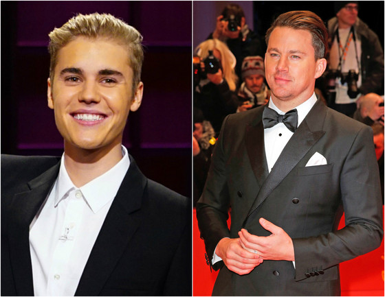 Justin Bieber, Channing Tatum Justin Bieber, Channing Tatum